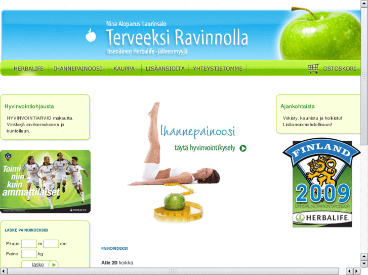 www.terveeksiravinnolla.com