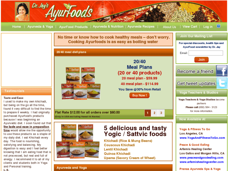 www.ayurfoods.com