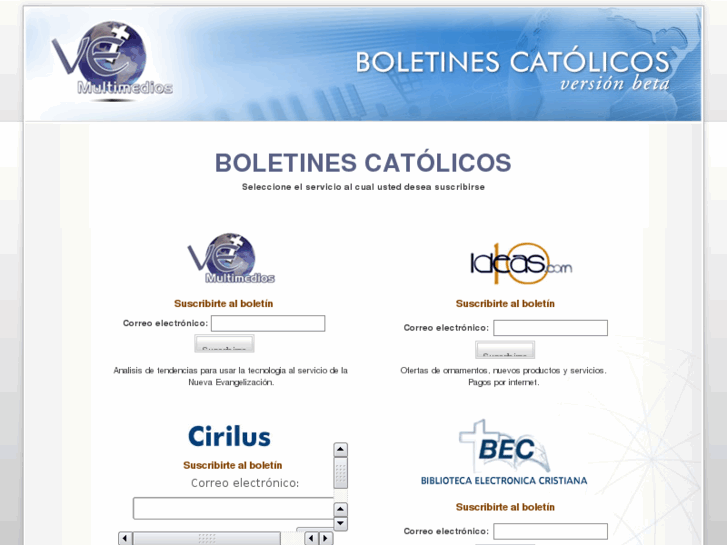 www.boletinescatolicos.com