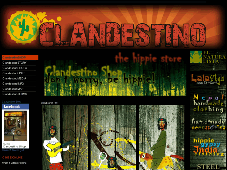 www.clandestino-shop.ro