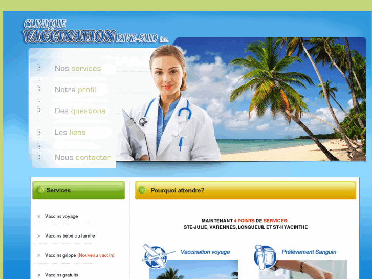 www.cliniquevaccinationrivesud.com