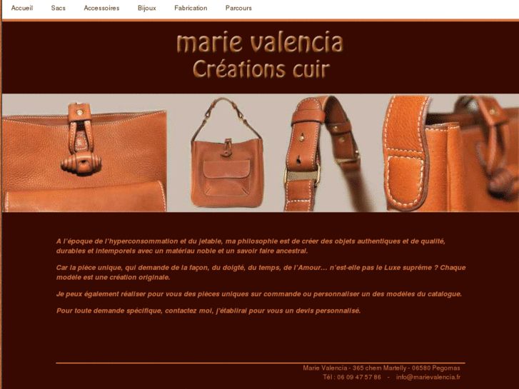 www.cuirdemarie.com