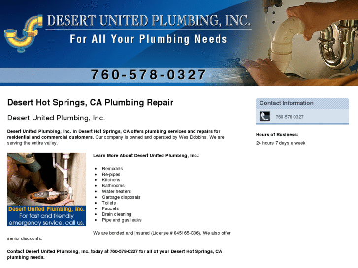 www.desertunitedplumbing.net