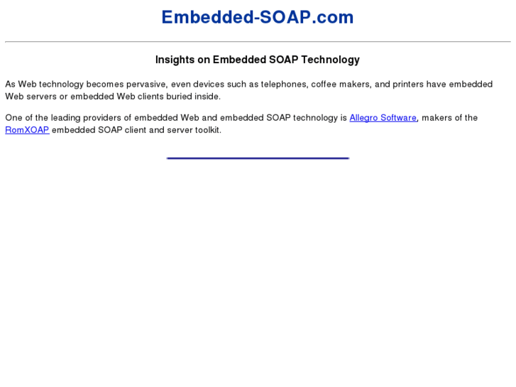 www.embedded-soap.com