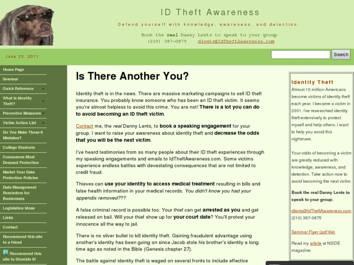 www.idtheftawareness.com