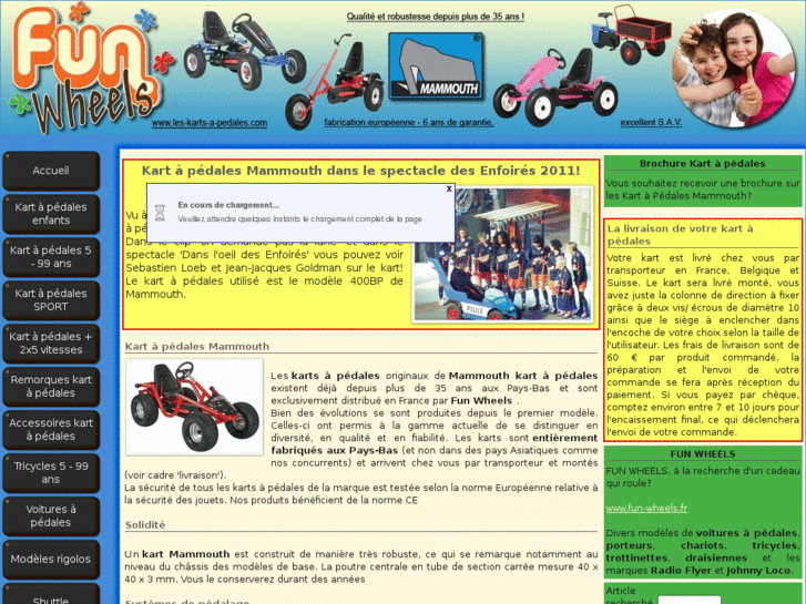 www.kart-a-pedales-mammouth.fr