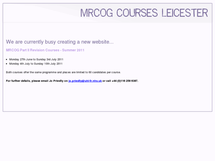 www.mrcogkonjeleicester.com