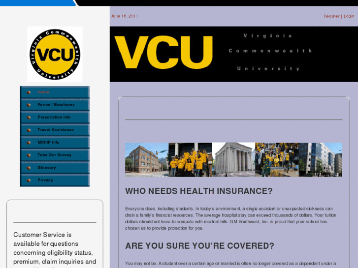 www.myvcustudentinsurance.com