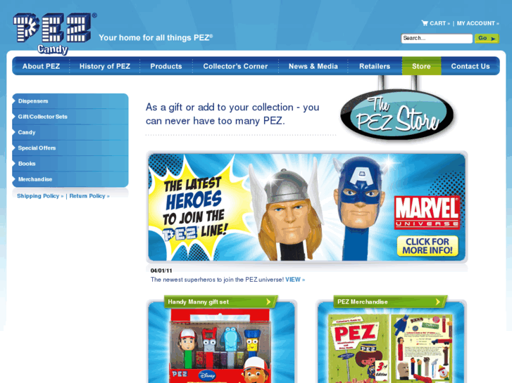 www.pez-store.com