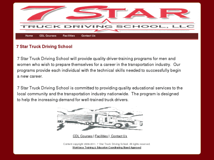 www.7startruckdrivingschool.com