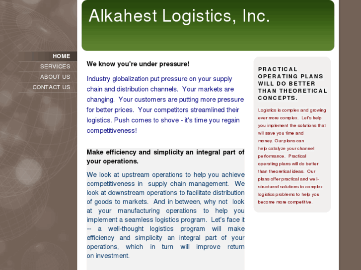 www.alkahestlogistics.com