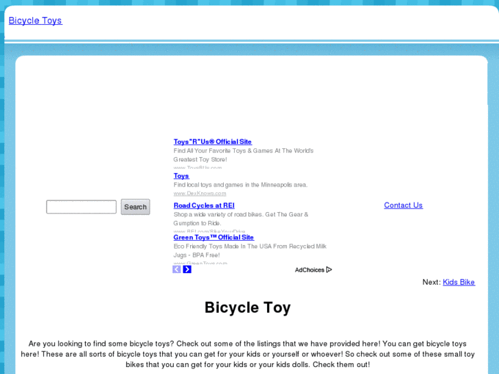 www.bicycletoys.com