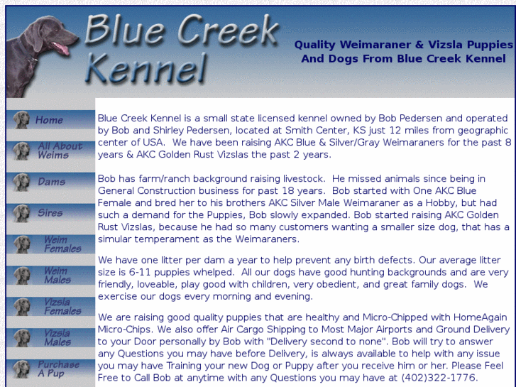 www.bluecreekkennel.com