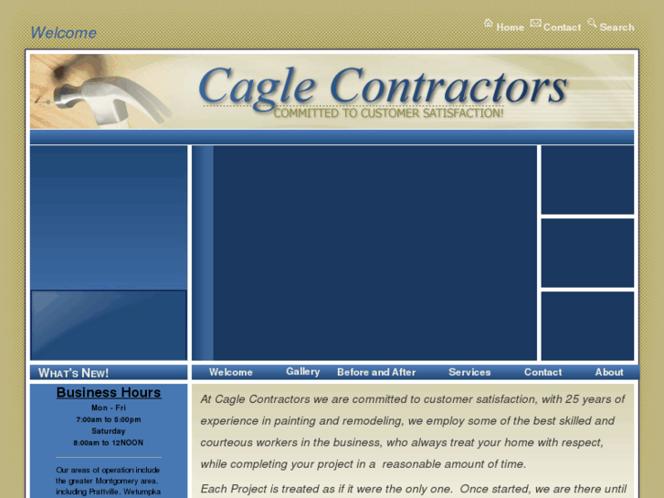 www.caglecontractors.com