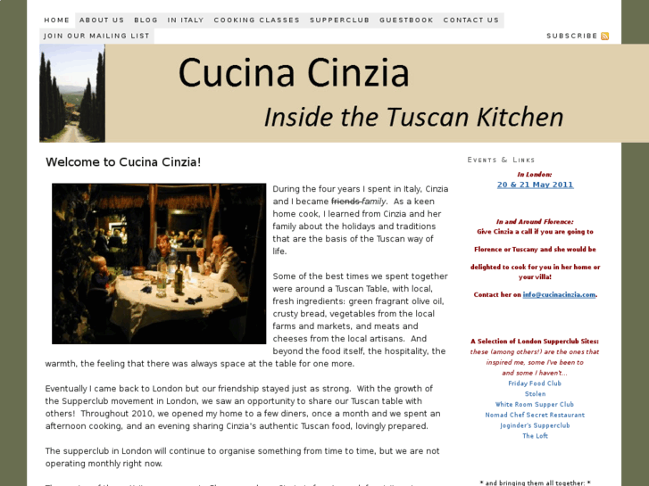 www.cucinacinzia.com