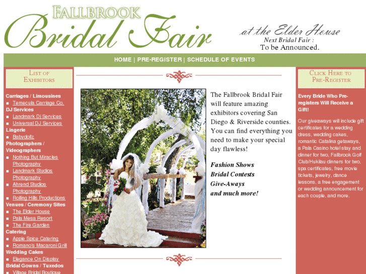 www.fallbrookbridalfair.com