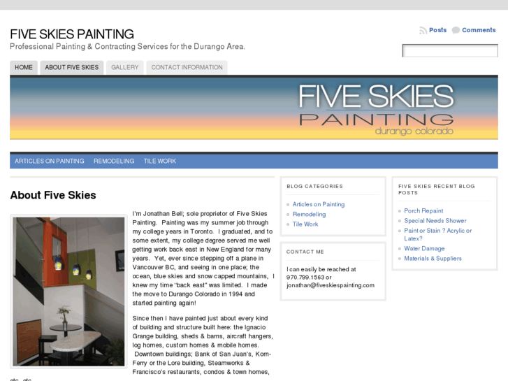 www.fiveskiespainting.com