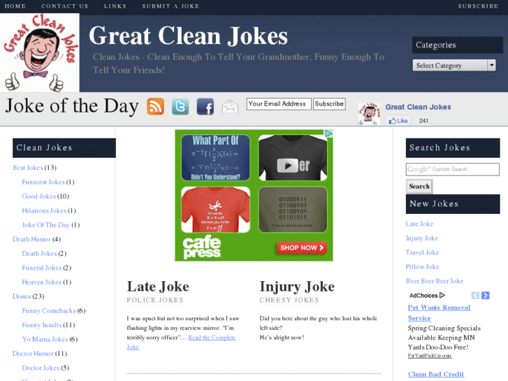 www.greatcleanjokes.com