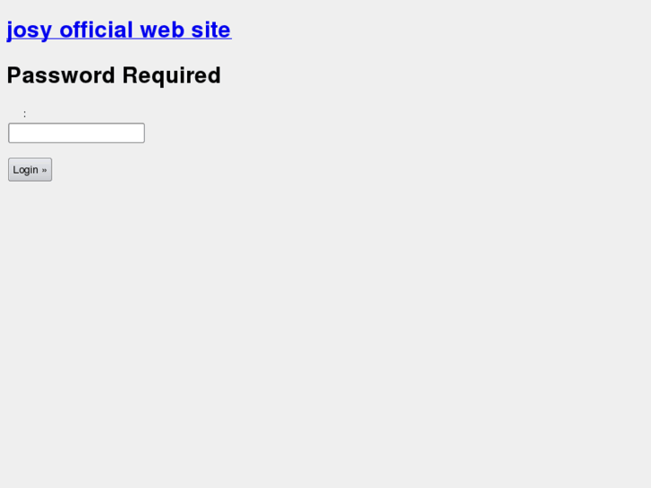 www.josyjosy.com