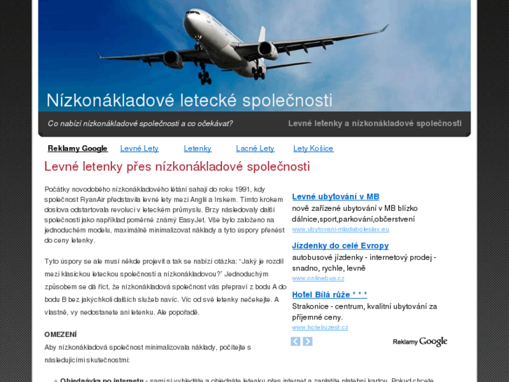 www.lowcost-airlines.info