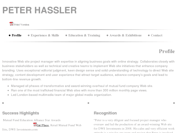 www.peterhassler.net