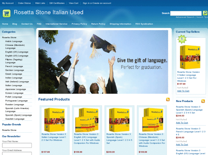 www.rosettastoneitalianused.com