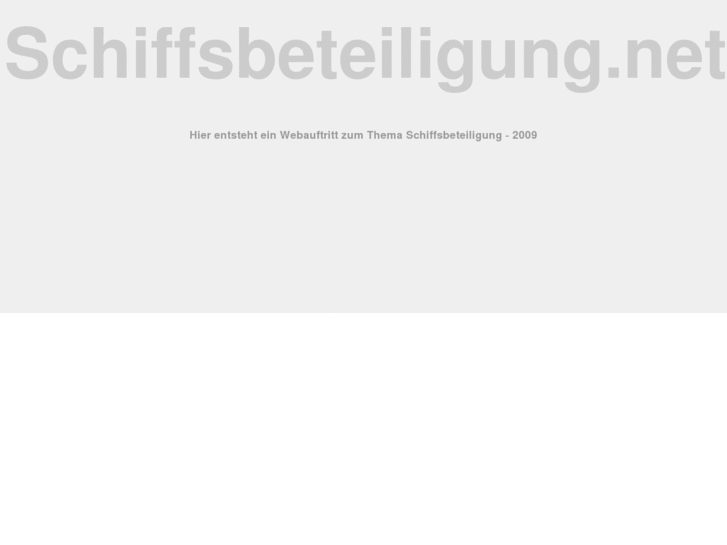 www.schiffsbeteiligung.net