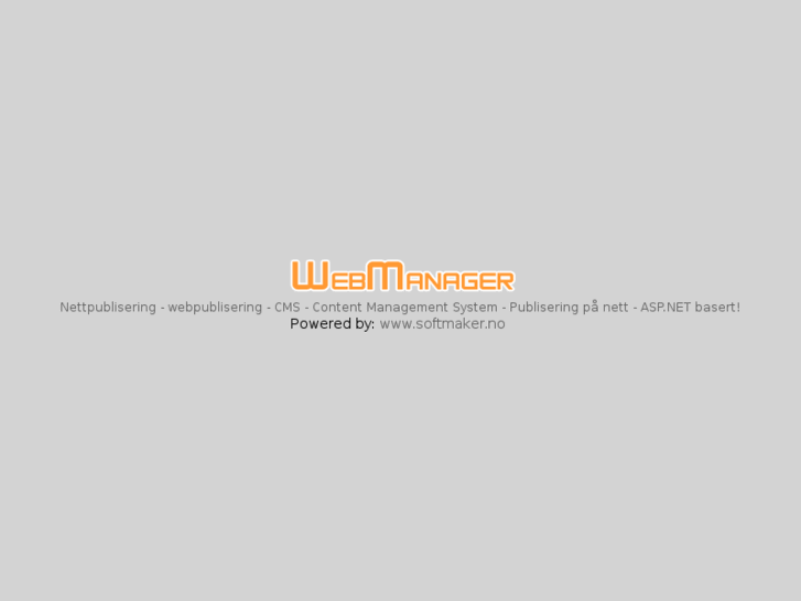 www.webmanager.no