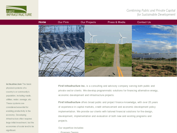 www.1stinfrastructure.com