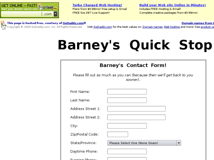 www.barneysquickstop.org