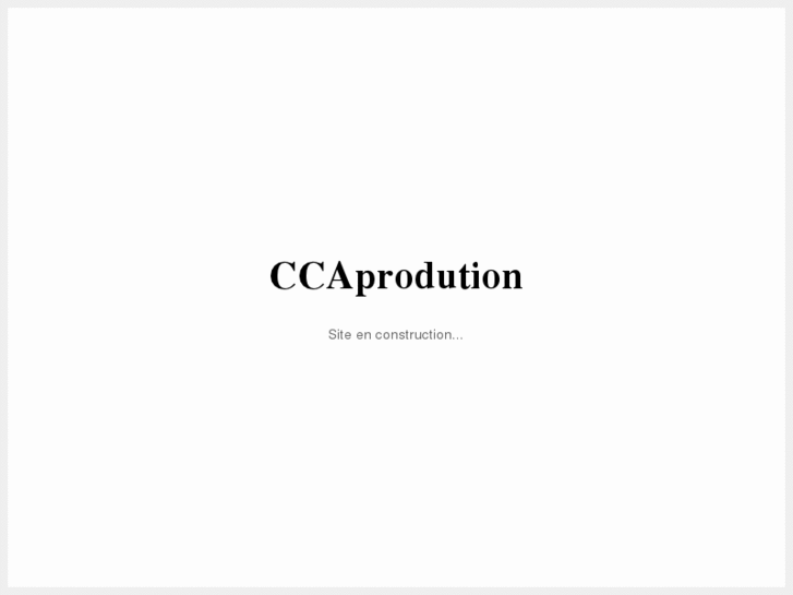 www.ccaproduction.com