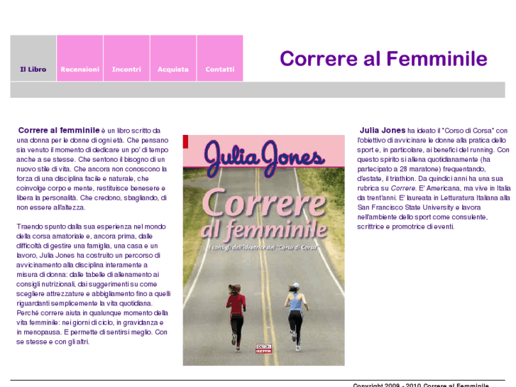 www.correrealfemminile.it