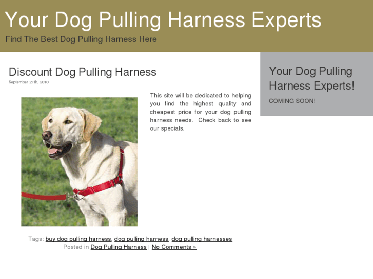 www.dogpullingharness.net