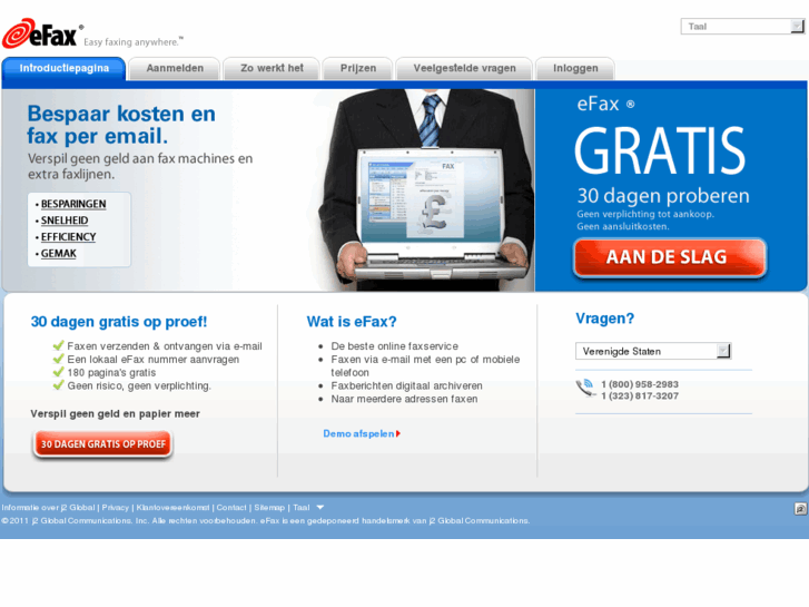 www.efax.nl