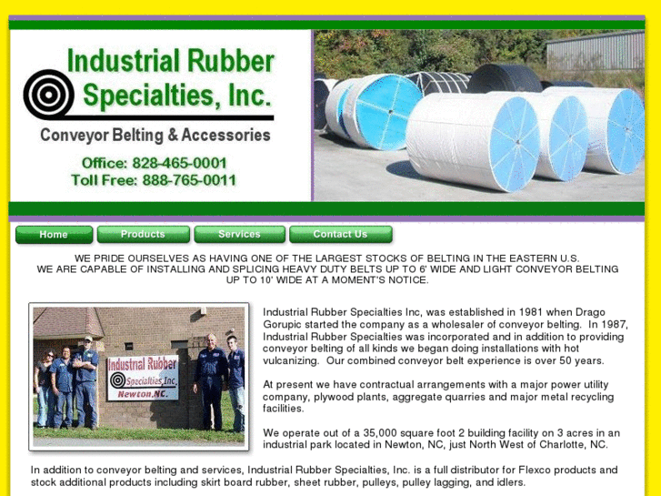 www.industrialrubberspecialties.com