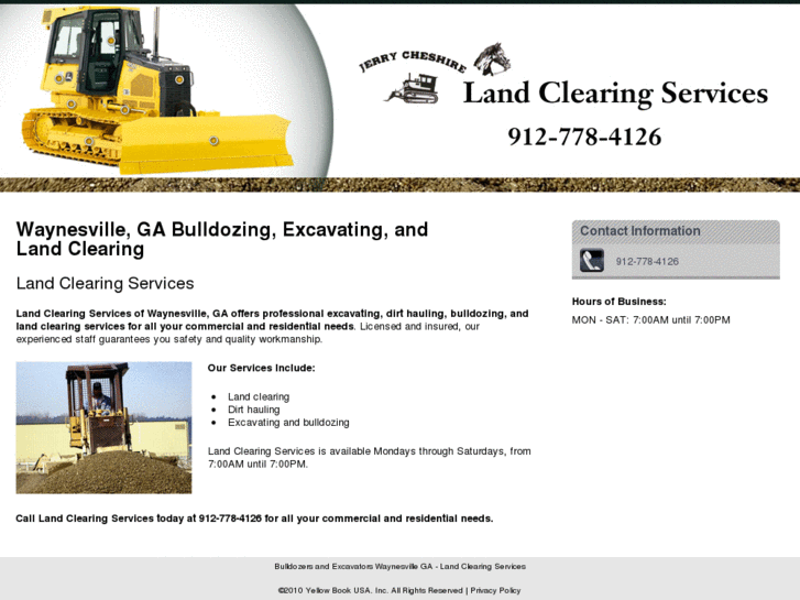 www.jerrycheshirelandclearing.com