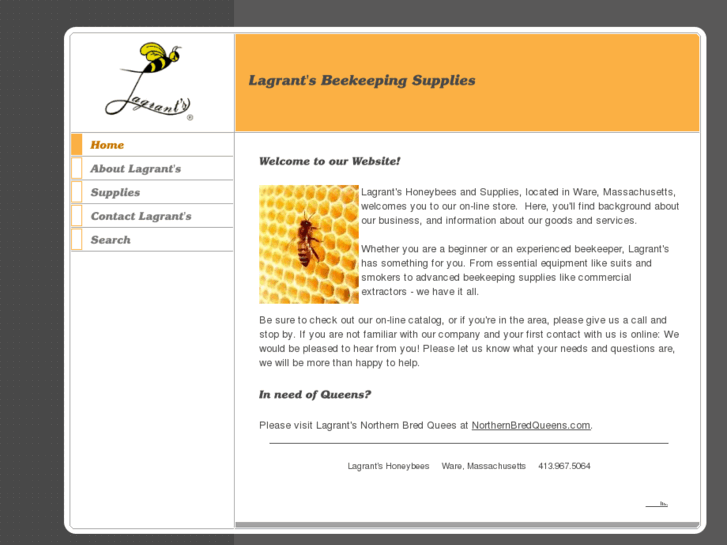 www.lagrantshoneybees.com