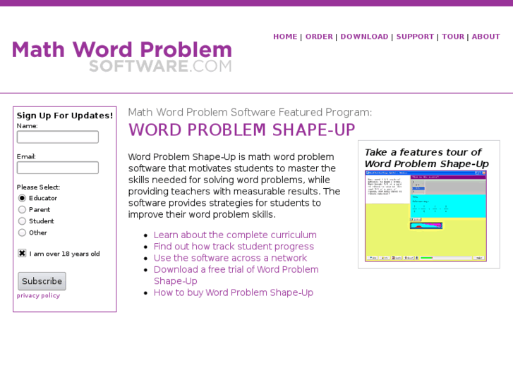 www.math-word-problem-software.com