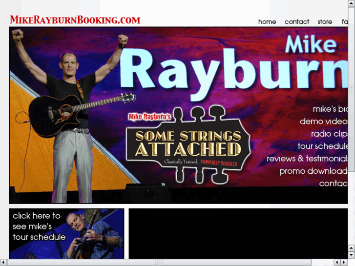 www.mikerayburnbooking.com