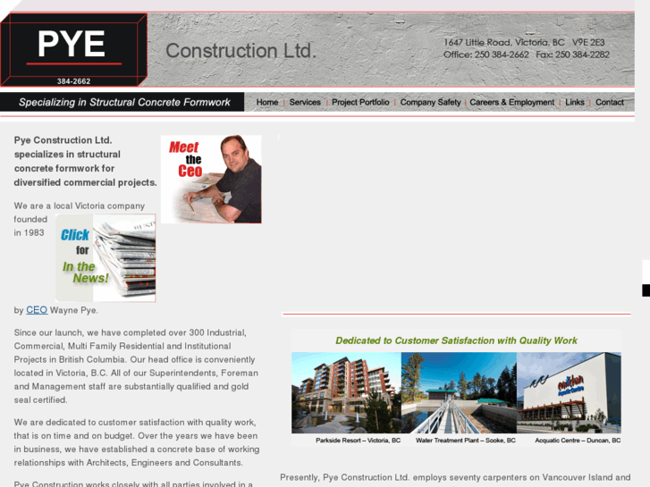 www.pyeconstruction.com