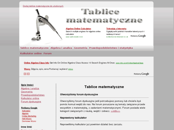 www.tablicematematyczne.info