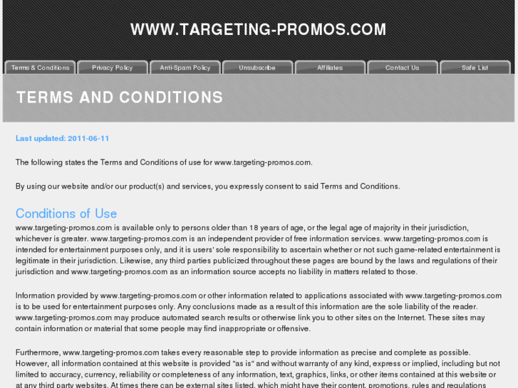 www.targeting-promos.com