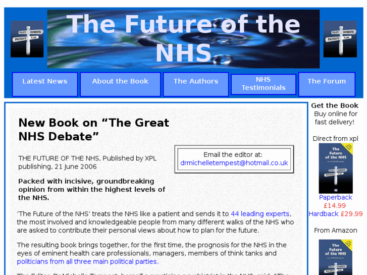 www.thefutureofthenhs.com