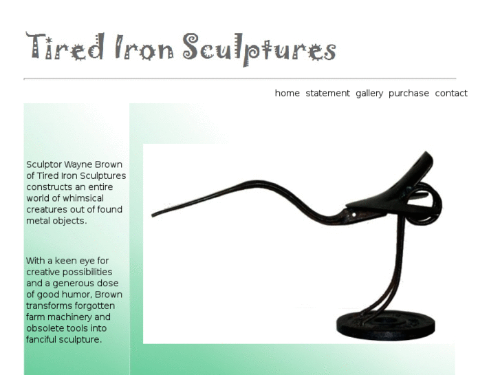 www.tiredironsculptures.com