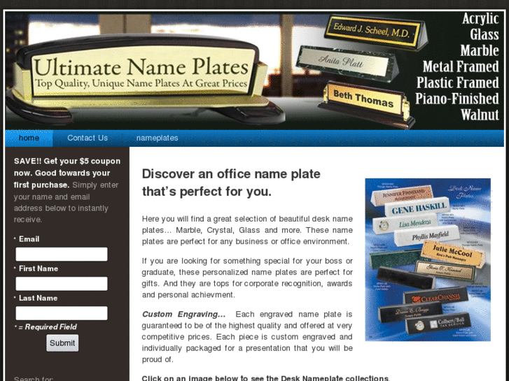 www.ultimate-name-plates.com