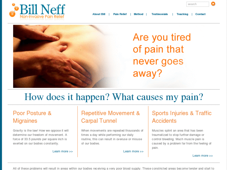 www.billneffpainrelief.com