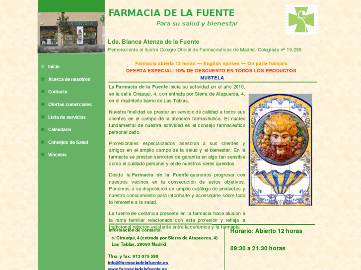 www.farmaciadelafuente.es