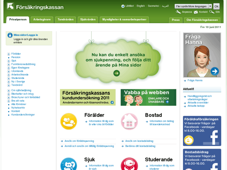 www.forsakringskassan.se