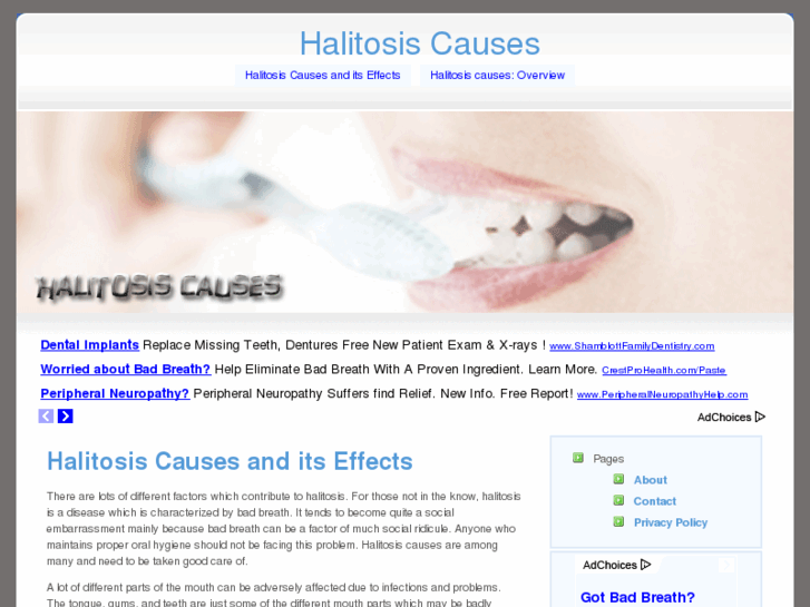www.halitosiscauses.net