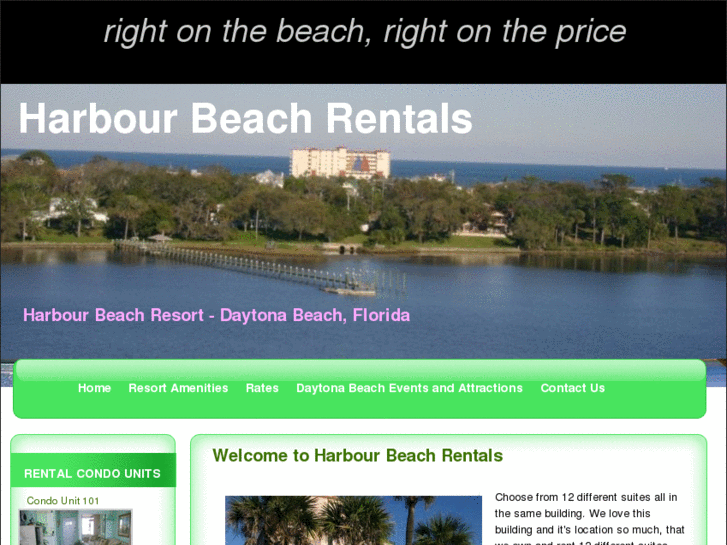 www.harbourbeachcondorentals.com